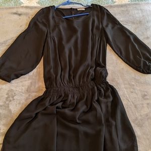 PULL&BEAR LONG SLEEVE TULLE MINI DRESS - SIZE L